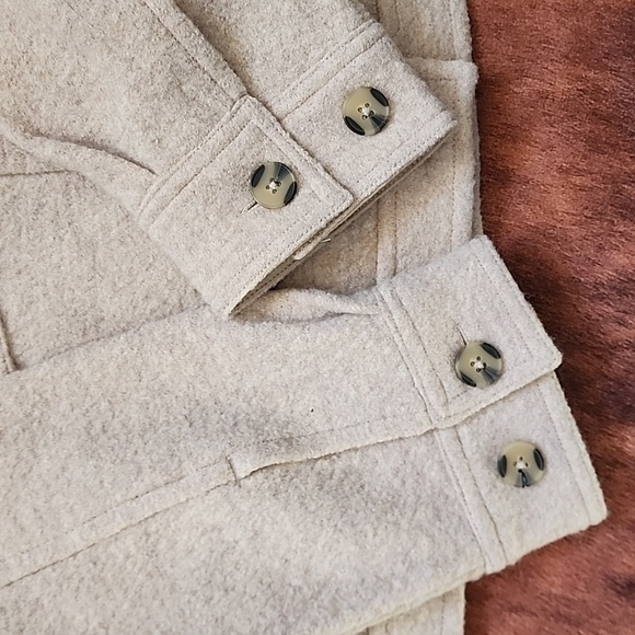 Hunter Light Tan Wool Jacket - Picture 7 of 7